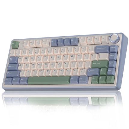 F75 Cedar Green Mechanical Gaming Keyboard Reaper Switch