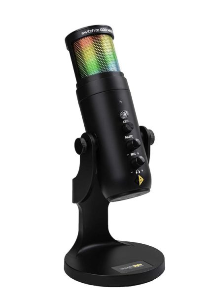 Cardioid RGB USB Microphone with Tabletop Stand