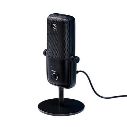 Premium USB Condenser Microphone with Digital Mixing