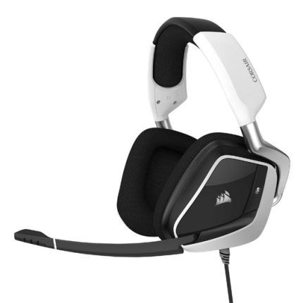 Premium USB Gaming Headset 7.1 Surround Sound White RGB