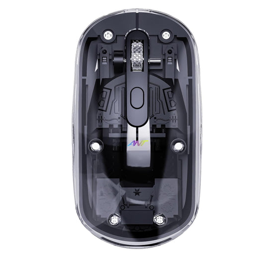 712c9zA3IoL._SL1500.jpg Ultra Lightweight Transparent Wireless Bluetooth 2.4G Mouse - Image 1
