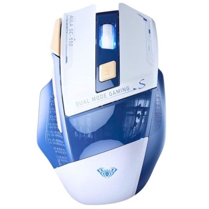 SC550 Wireless/Wired Dual Mode Gaming Mouse - Blue