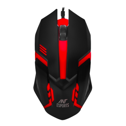Ergonomic Wired Gaming Mouse | 3600 DPI, Multi-Color RGB LED