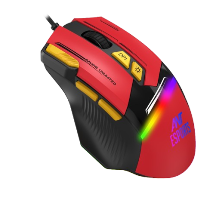 High-End RGB Wired Optical Ergonomic Gaming Mouse