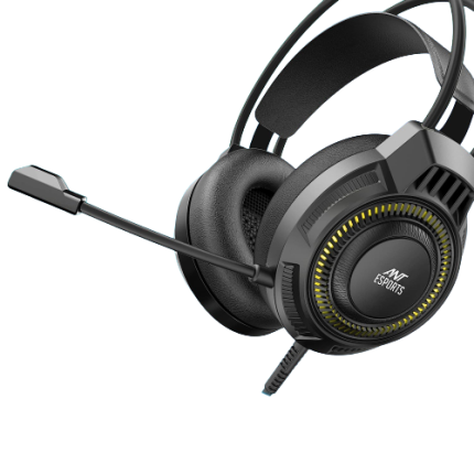 H580 Pro RGB Gaming Headset with Microphone - Black