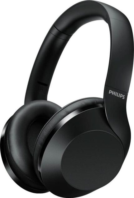 Hi-Res Wireless Over-Ear Headset: 30-Hour Battery, Gaming, Black